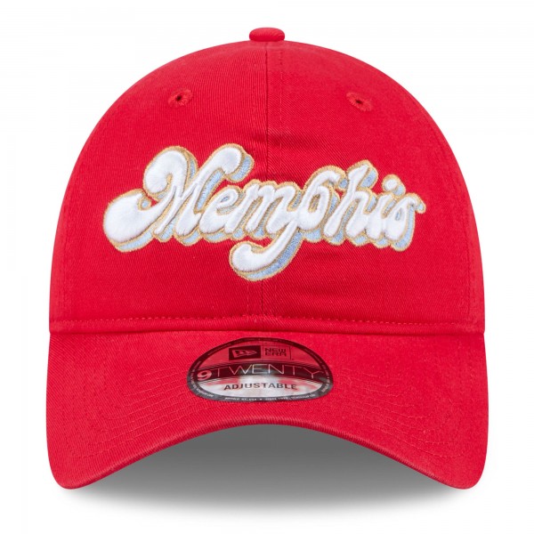 Бейсболка Memphis Grizzlies New Era 2024/25 City Edition 9TWENTY - Red