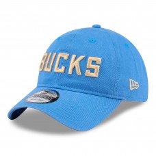 Бейсболка Milwaukee Bucks New Era 2024/25 City Edition 9TWENTY - Blue