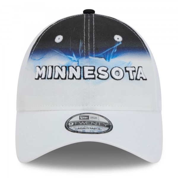 Бейсболка Minnesota Timberwolves New Era 2024/25 City Edition 9TWENTY - White
