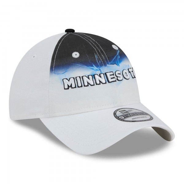 Бейсболка Minnesota Timberwolves New Era 2024/25 City Edition 9TWENTY - White