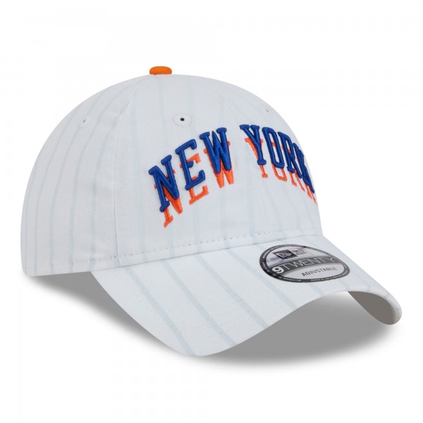 Бейсболка New York Knicks New Era 2024/25 City Edition 9TWENTY - White