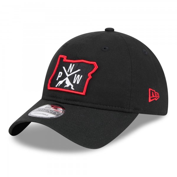 Бейсболка Portland Trail Blazers New Era 2024/25 City Edition 9TWENTY - Black