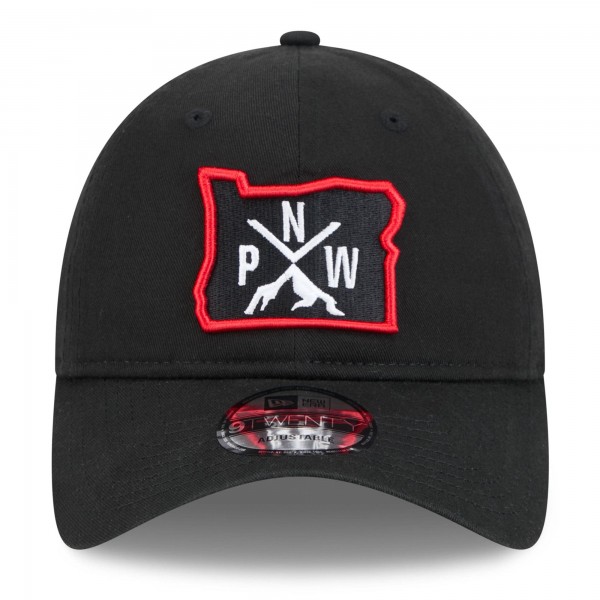 Бейсболка Portland Trail Blazers New Era 2024/25 City Edition 9TWENTY - Black