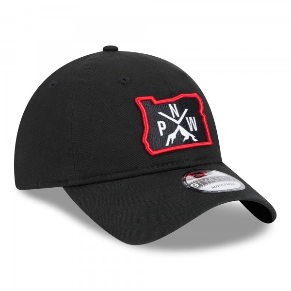 Бейсболка Portland Trail Blazers New Era 2024/25 City Edition 9TWENTY - Black
