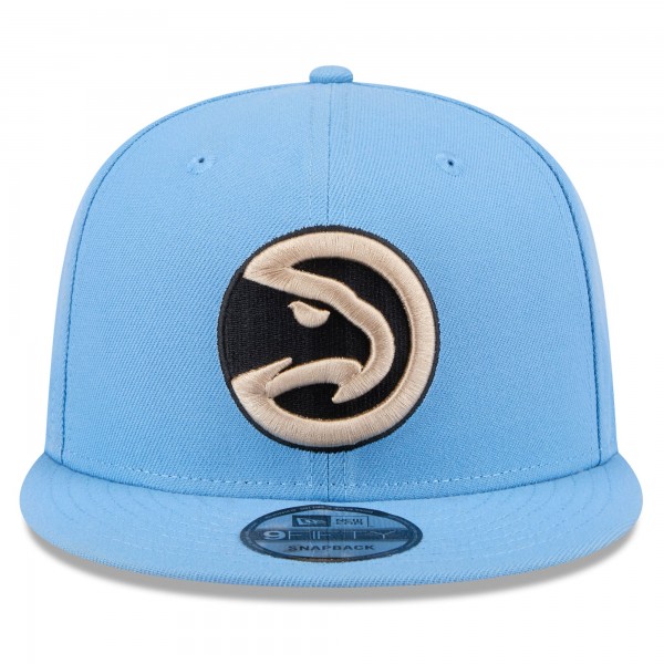 Бейсболка Atlanta Hawks New Era 2024/25 City Edition Alternate 9FIFTY - Light Blue
