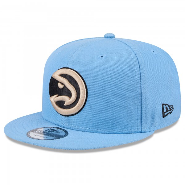 Бейсболка Atlanta Hawks New Era 2024/25 City Edition Alternate 9FIFTY - Light Blue