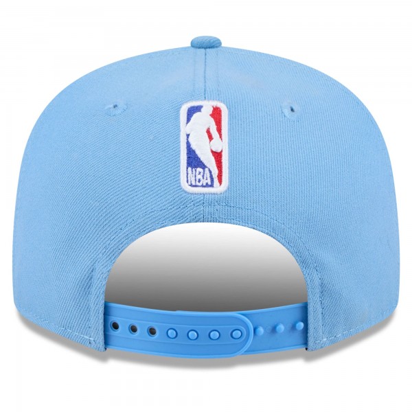 Бейсболка Atlanta Hawks New Era 2024/25 City Edition Alternate 9FIFTY - Light Blue