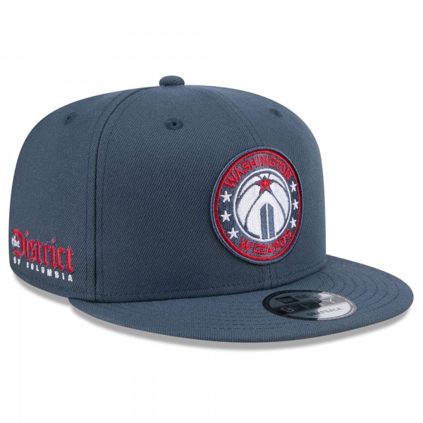 Бейсболка Washington Wizards New Era 2024/25 City Edition Alternate 9FIFTY - Navy