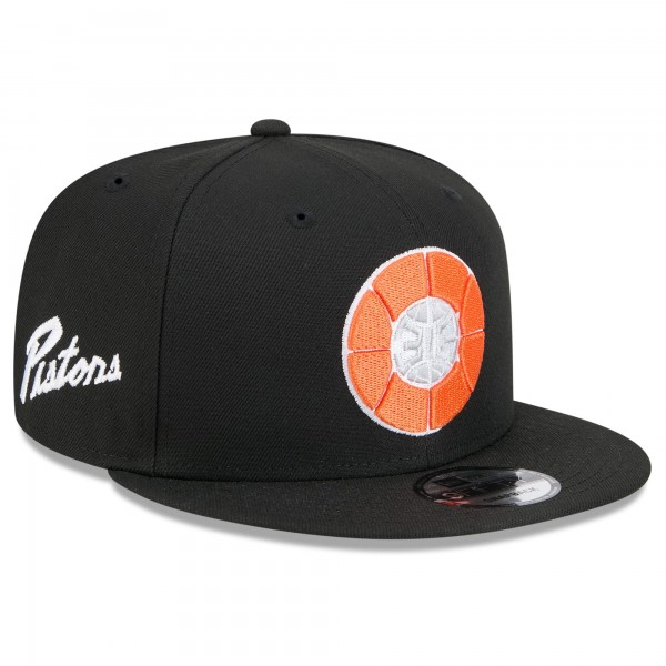 Бейсболка Detroit Pistons New Era 2024/25 City Edition Alternate 9FIFTY - Black