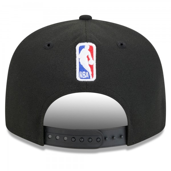 Бейсболка Detroit Pistons New Era 2024/25 City Edition Alternate 9FIFTY - Black