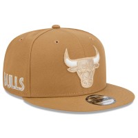 Бейсболка Chicago Bulls New Era 2024/25 City Edition Alternate 9FIFTY - Tan