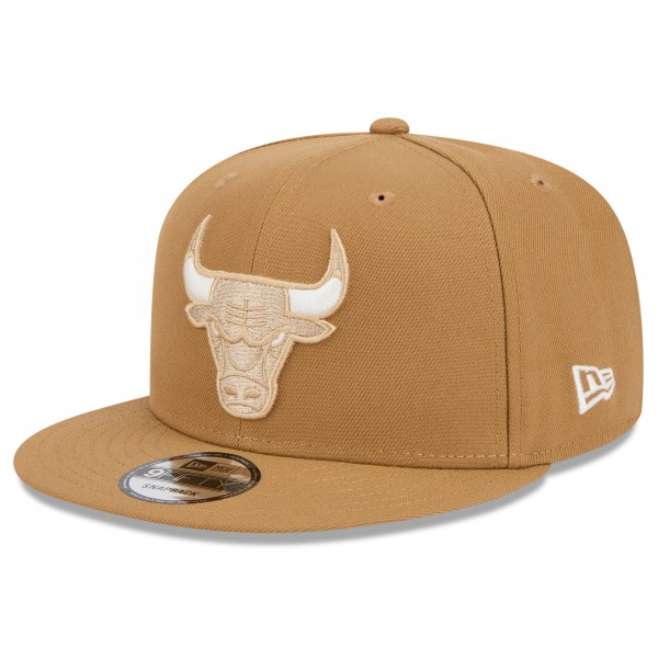 Бейсболка Chicago Bulls New Era 2024/25 City Edition Alternate 9FIFTY - Tan
