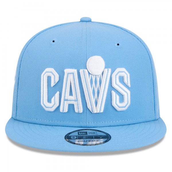 Бейсболка Cleveland Cavaliers New Era 2024/25 City Edition Alternate 9FIFTY - Light Blue