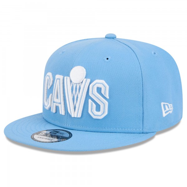 Бейсболка Cleveland Cavaliers New Era 2024/25 City Edition Alternate 9FIFTY - Light Blue