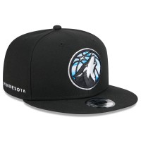 Бейсболка Minnesota Timberwolves New Era 2024/25 City Edition Alternate 9FIFTY - Black