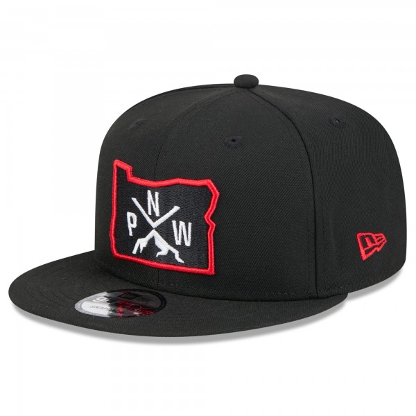 Бейсболка Portland Trail Blazers New Era 2024/25 City Edition Alternate 9FIFTY - Black