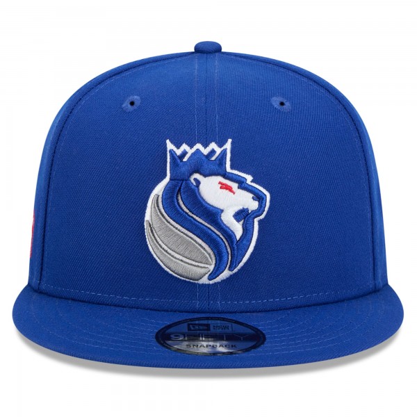 Бейсболка Sacramento Kings New Era 2024/25 City Edition Alternate 9FIFTY - Blue