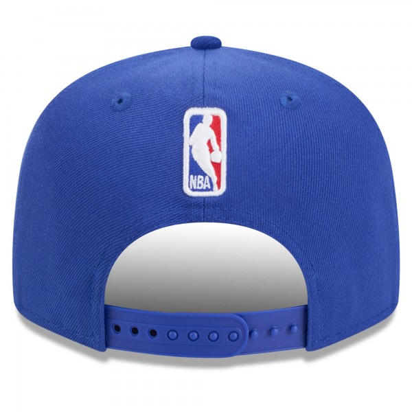 Бейсболка Philadelphia 76ers New Era 2024/25 City Edition Alternate 9FIFTY - Royal