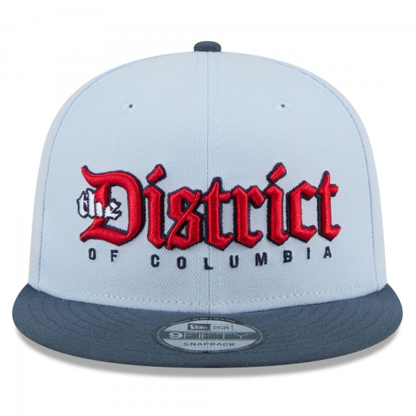 Бейсболка Washington Wizards New Era 2024/25 City Edition 9FIFTY - Light Blue