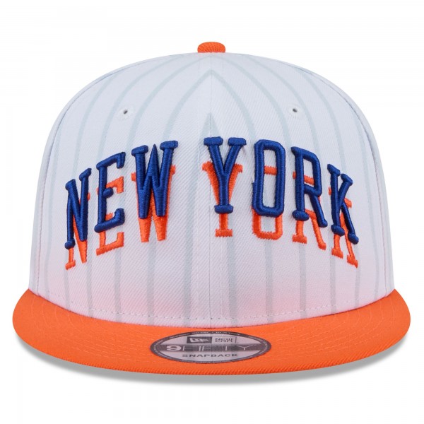 Бейсболка New York Knicks New Era 2024/25 City Edition 9FIFTY - White