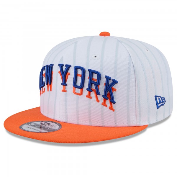 Бейсболка New York Knicks New Era 2024/25 City Edition 9FIFTY - White