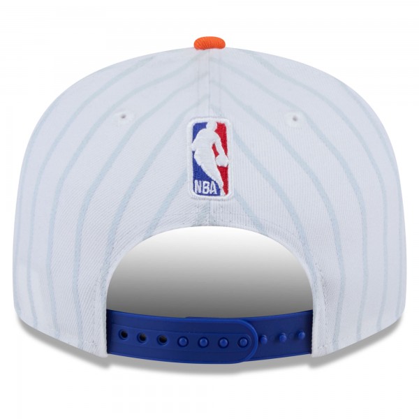 Бейсболка New York Knicks New Era 2024/25 City Edition 9FIFTY - White