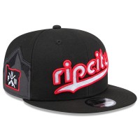 Бейсболка Portland Trail Blazers New Era 2024/25 City Edition 9FIFTY - Black