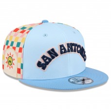 Бейсболка San Antonio Spurs New Era 2024/25 City Edition 9FIFTY - Light Blue