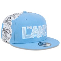 Бейсболка Cleveland Cavaliers New Era 2024/25 City Edition 9FIFTY - Light Blue
