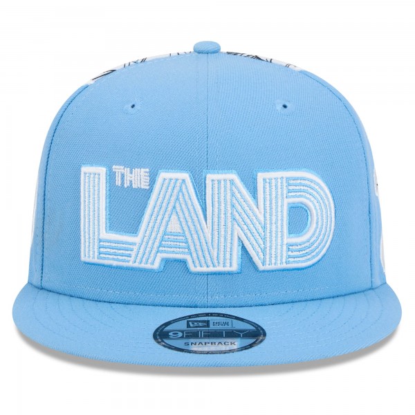 Бейсболка Cleveland Cavaliers New Era 2024/25 City Edition 9FIFTY - Light Blue