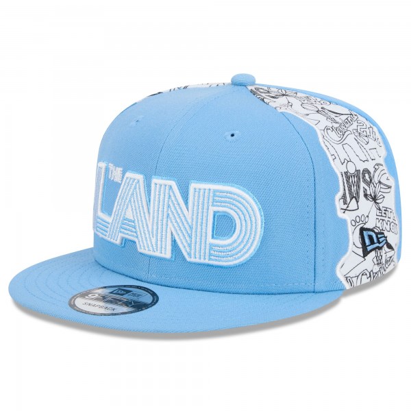 Бейсболка Cleveland Cavaliers New Era 2024/25 City Edition 9FIFTY - Light Blue