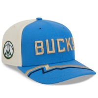 Бейсболка Milwaukee Bucks New Era 2024/25 City Edition 9SEVENTY - Blue