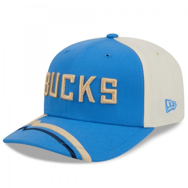 Бейсболка Milwaukee Bucks New Era 2024/25 City Edition 9SEVENTY - Blue