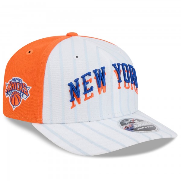 Бейсболка New York Knicks New Era 2024/25 City Edition 9SEVENTY - White