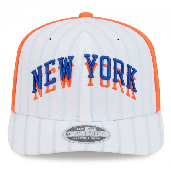 Бейсболка New York Knicks New Era 2024/25 City Edition 9SEVENTY - White