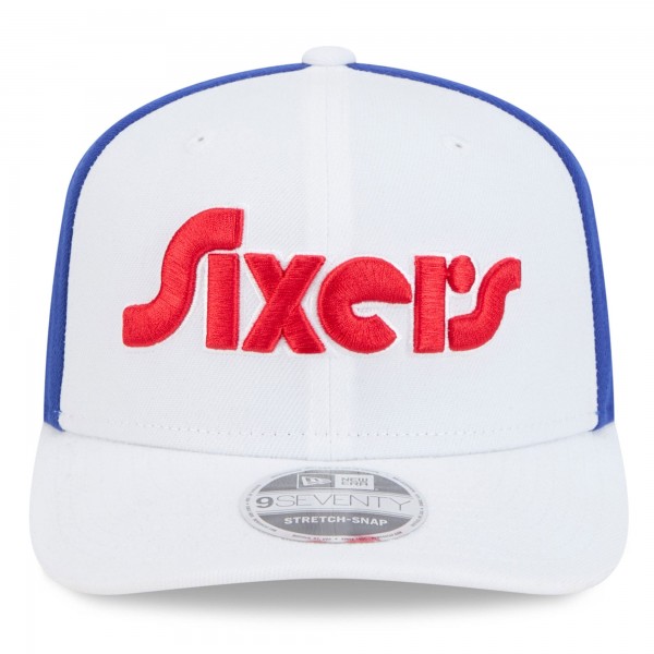 Бейсболка Philadelphia 76ers New Era 2024/25 City Edition 9SEVENTY - White