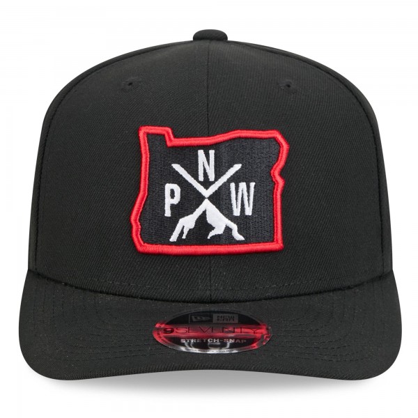 Бейсболка Portland Trail Blazers New Era 2024/25 City Edition 9SEVENTY - Black