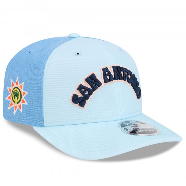 Бейсболка San Antonio Spurs New Era 2024/25 City Edition 9SEVENTY - Light Blue