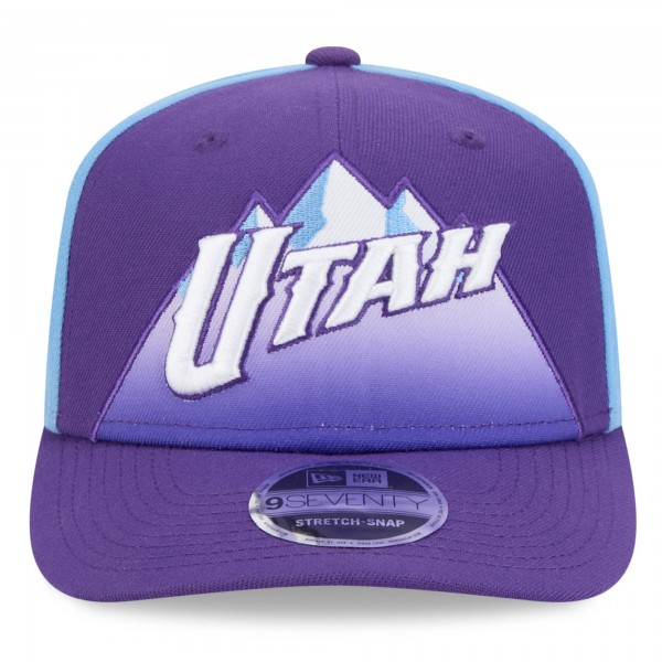 Бейсболка Utah Jazz New Era 2024/25 City Edition 9SEVENTY - Purple