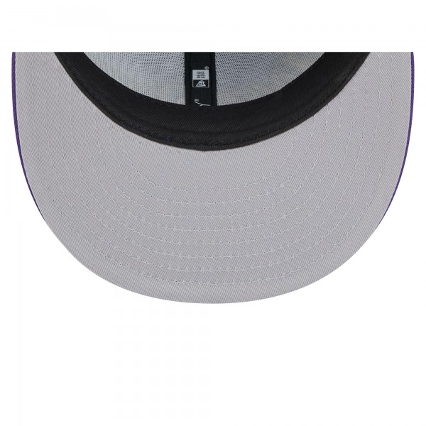Бейсболка Los Angeles Lakers New Era Youth 2024/25 City Edition 9FIFTY - Purple