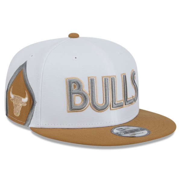 Бейсболка Youth Chicago Bulls New Era White 2024/25 City Edition 9FIFTY