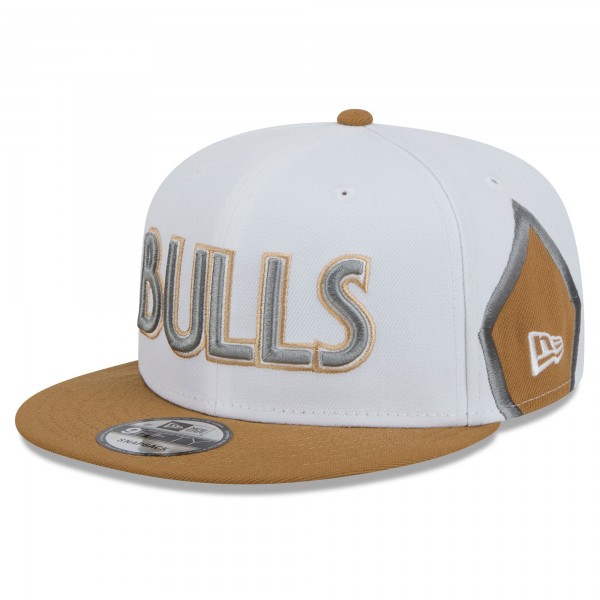 Бейсболка Youth Chicago Bulls New Era White 2024/25 City Edition 9FIFTY