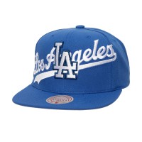 Бейсболка Los Angeles Dodgers Mitchell & Ness Royal Full Frontal