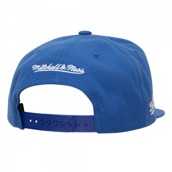 Los Angeles Dodgers Mitchell & Ness Royal Full Frontal Snapback Hat