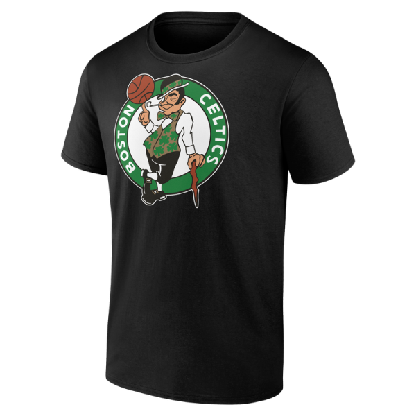 Boston Celtics Black Primary Logo T-Shirt