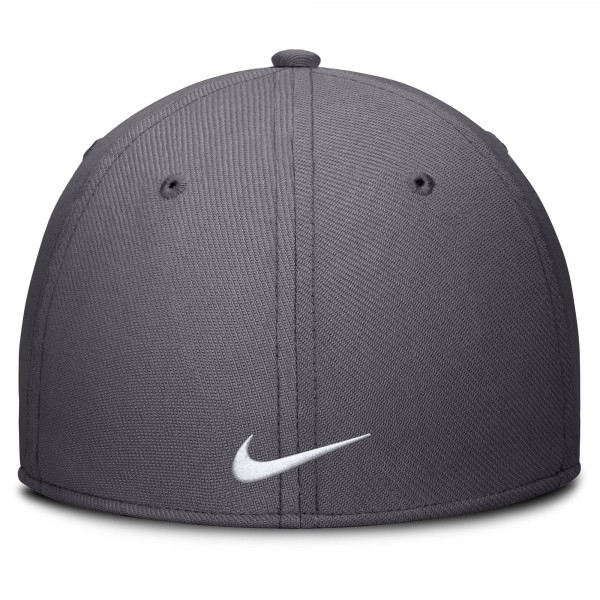 Бейсболка Los Angeles Dodgers Nike Gray Swoosh Performance