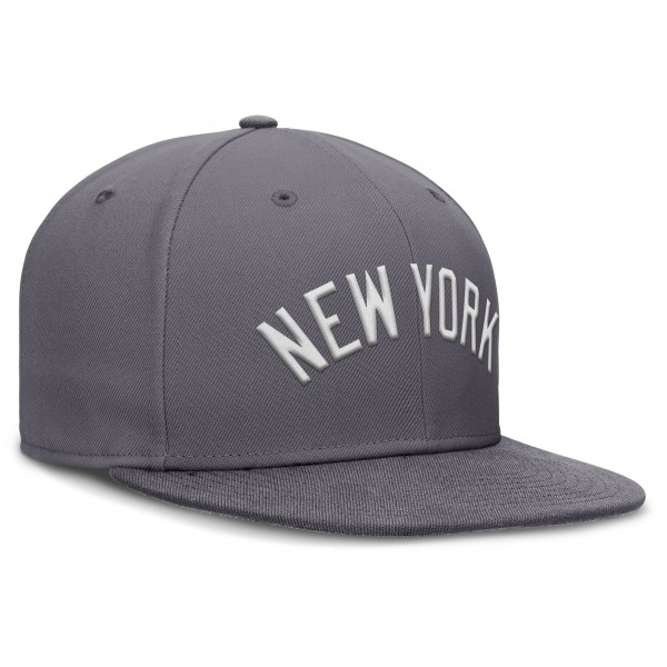 Бейсболка New York Yankees Nike Gray Performance True
