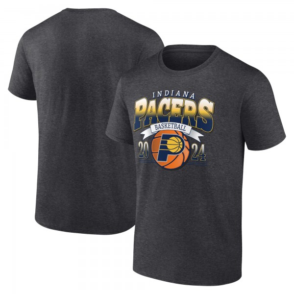 Indiana Pacers Charcoal Fast Break Finisher T-Shirt