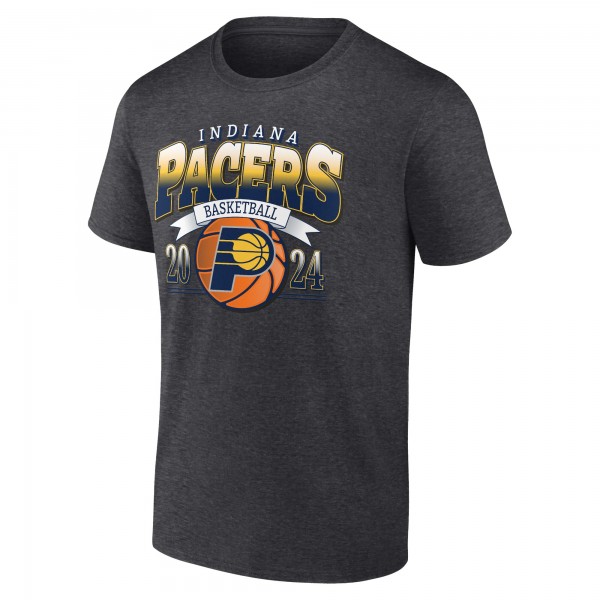 Indiana Pacers Charcoal Fast Break Finisher T-Shirt
