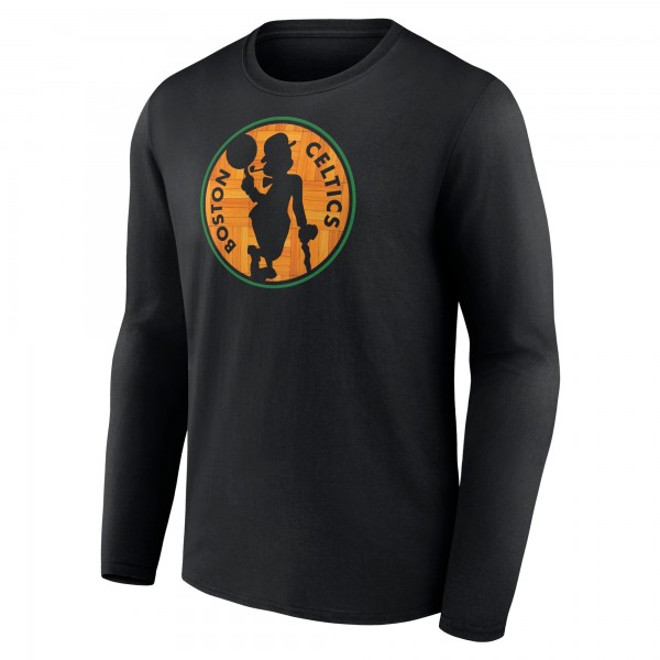 Футболка с длинным рукавом Boston Celtics Hardwood - Black